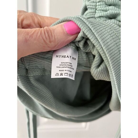 Myheat MH Women's Size Medium Seafoam Green Sleeveless Bodycon Mini Dress - Picture 7 of 10